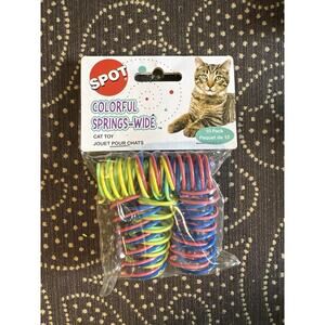 Spot Colorful Springs Wide Interactive Activity Cat Toy 10 Pack MPN 2515